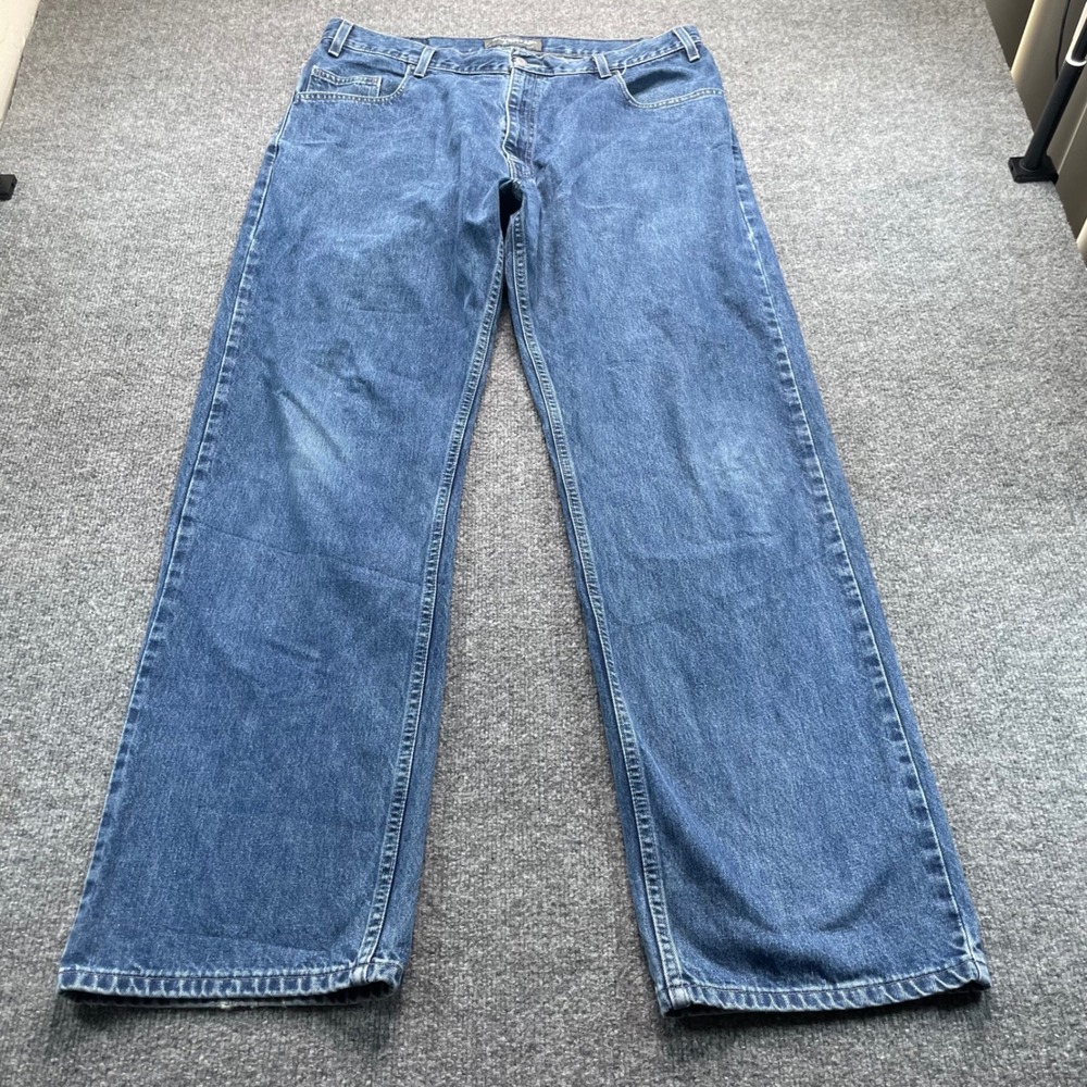 Levi's SilverTab Loose Fit Jeans Mens 38x34 Blue Denim Baggy Vintage 90s Style